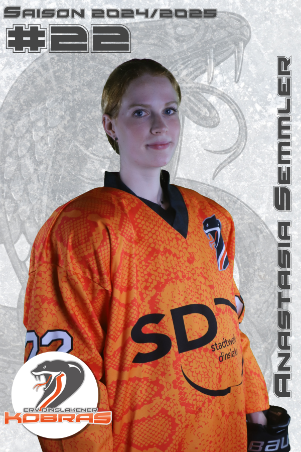 Player Card   2024 25   22   Anastasia Semmler